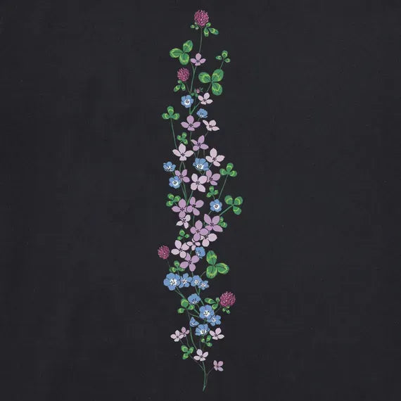 Women's Clovers & Wildflowers Long Sleeve Crusher Tee