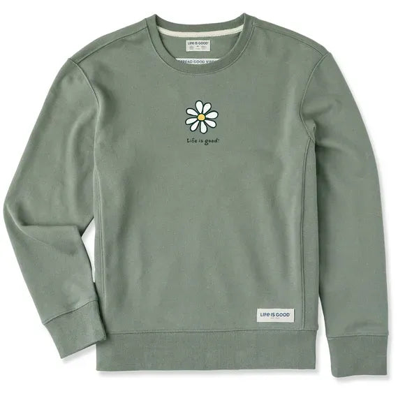 Women's LIG Daisy Simply True Fleece Crew