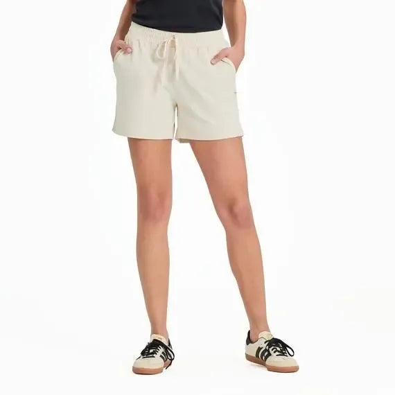 Women's Solid Crusher-FLEX Shorts