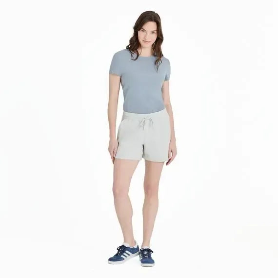 Women's Solid Crusher-FLEX Shorts