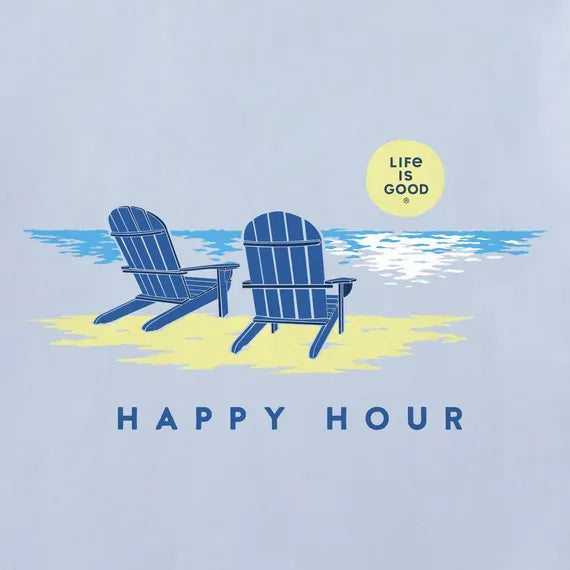 Women's Golden Happy Hour Crusher Vee