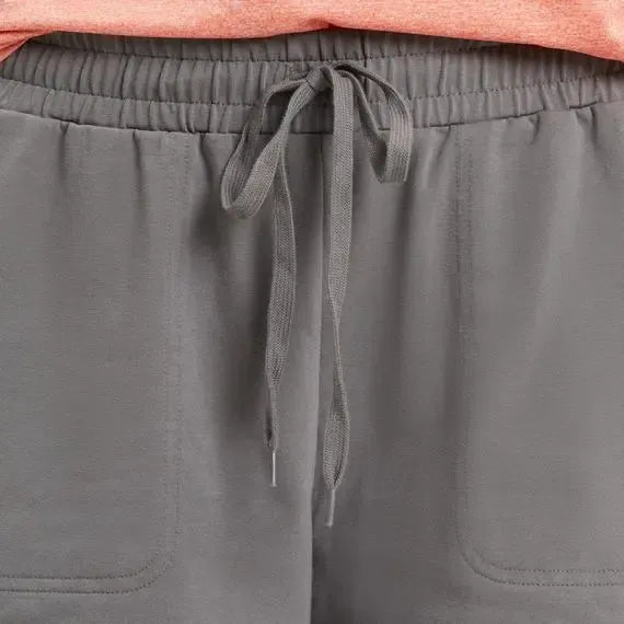 Women's Solid Crusher-FLEX Shorts