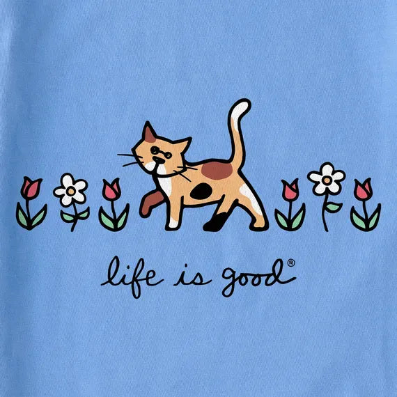 Women's Al with Flowers Crusher Tee