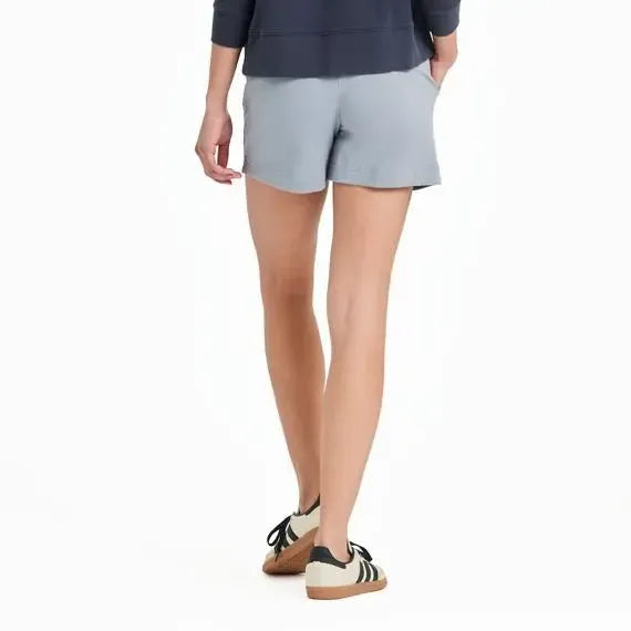 Women's Solid Crusher-FLEX Shorts