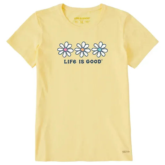 Women's 3 Daisies  Crusher Tee