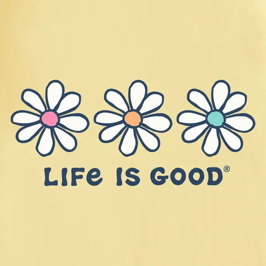 Women's 3 Daisies  Crusher Tee
